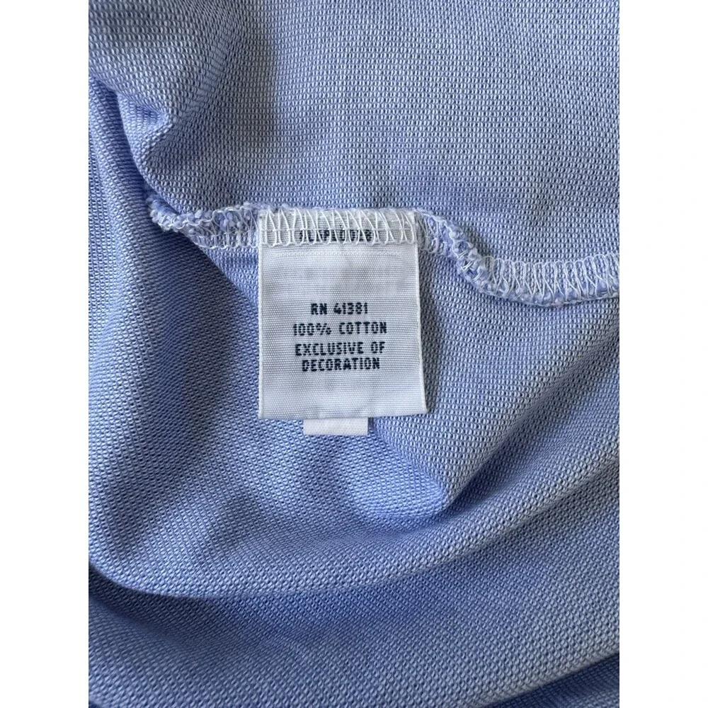 Ralph Lauren Knit Oxford Cotton Polo In Blue, Size 3XB